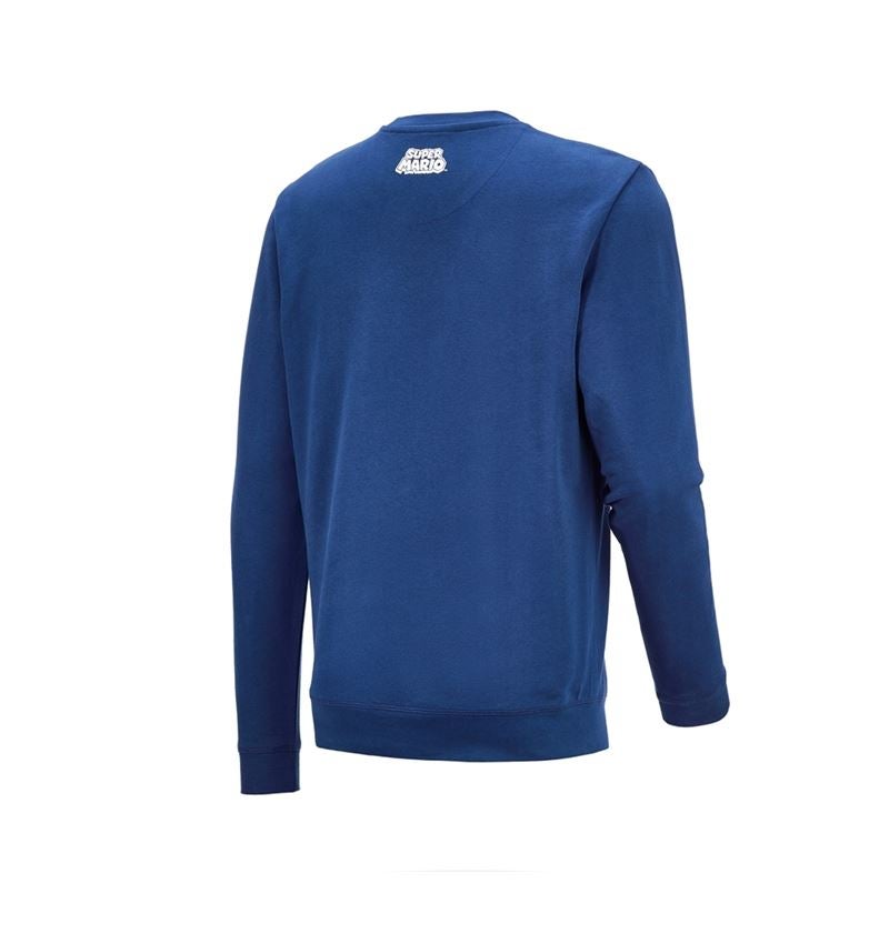 Bovenkleding: Super Mario sweatshirt, heren + alkalisch blauw 3