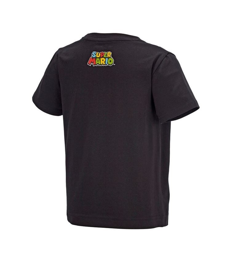 Samenwerkingen: Super Mario T-Shirt, kinderen + zwart 1