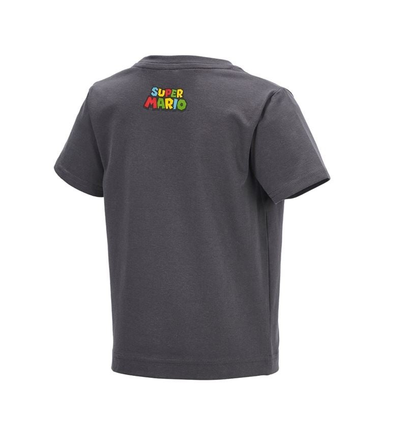 Kollaborationen: Super Mario T-Shirt, Kinder + anthrazit 2