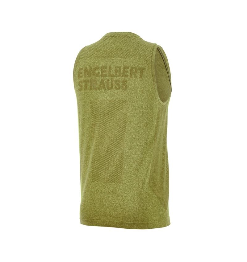 Bekleidung: Athletik-Shirt seamless e.s.trail + wacholdergrün melange 6