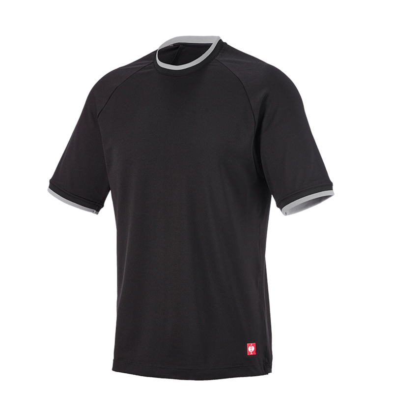 Shirts & Co.: Funktions T-Shirt e.s.ambition + schwarz/platin 7