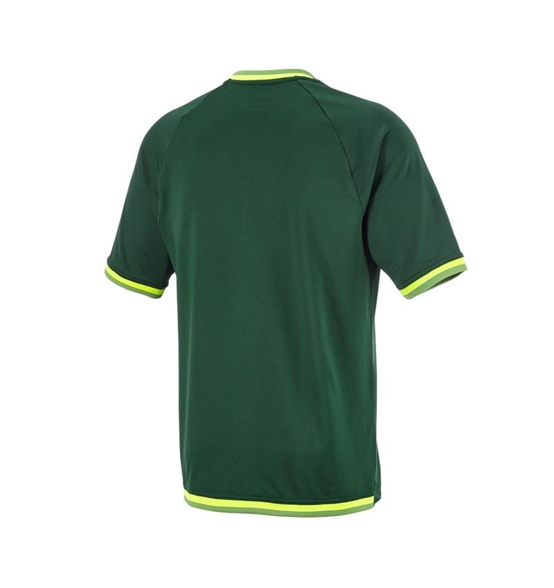Kleding: Functionele-T-shirt e.s.ambition + groen/signaalgeel 7