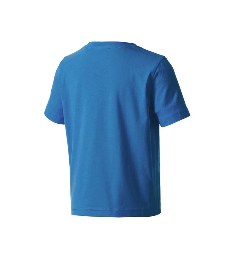 Bovenkleding: e.s. T-shirt strauss works, kinderen + gentiaanblauw 1