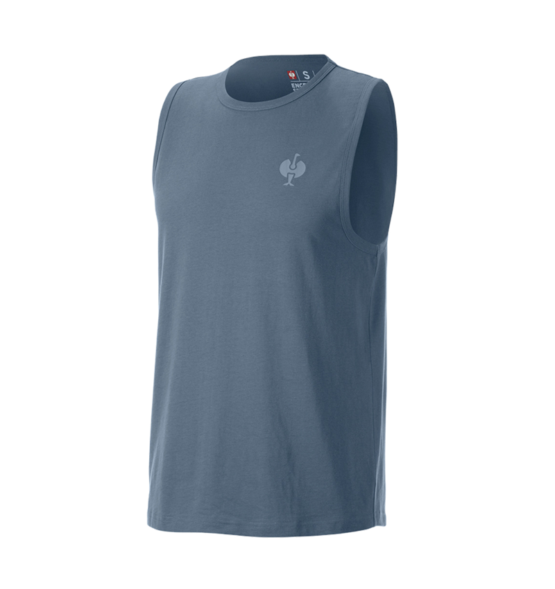 Kleding: Athletic shirt e.s.iconic + oxideblauw 3