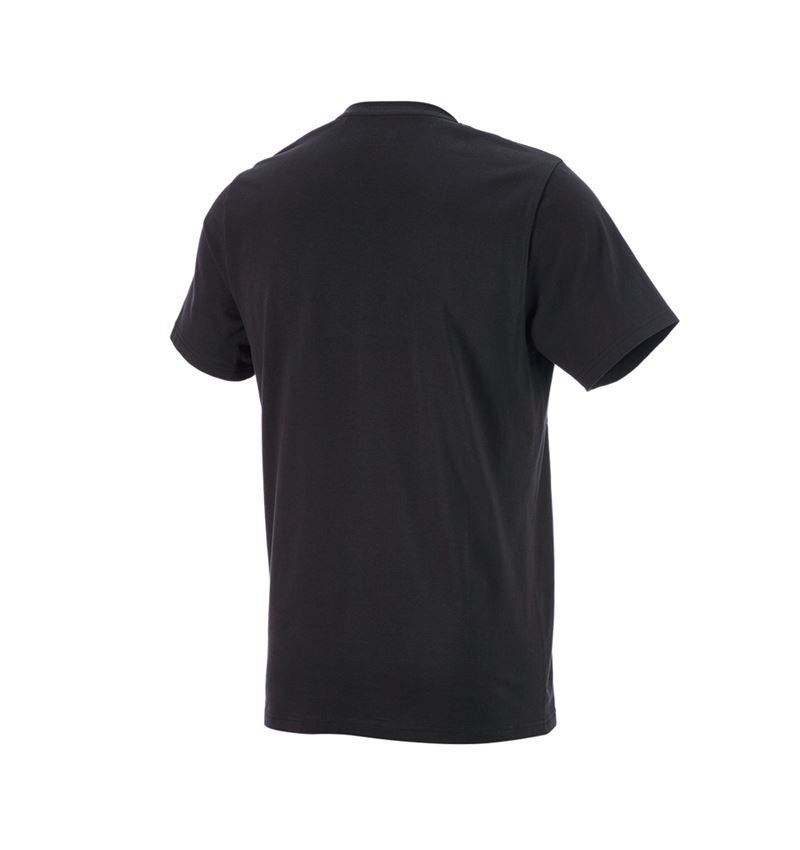 Bovenkleding: e.s. T-Shirt strauss works + zwart/wit 3
