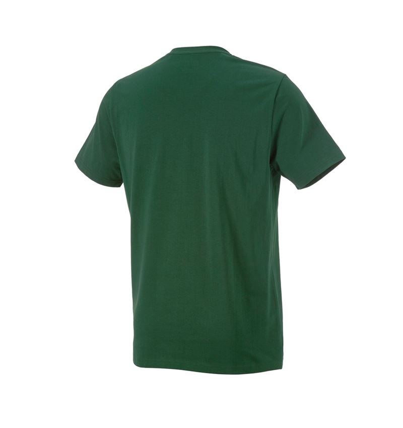 Kleding: e.s. T-Shirt strauss works + groen 1