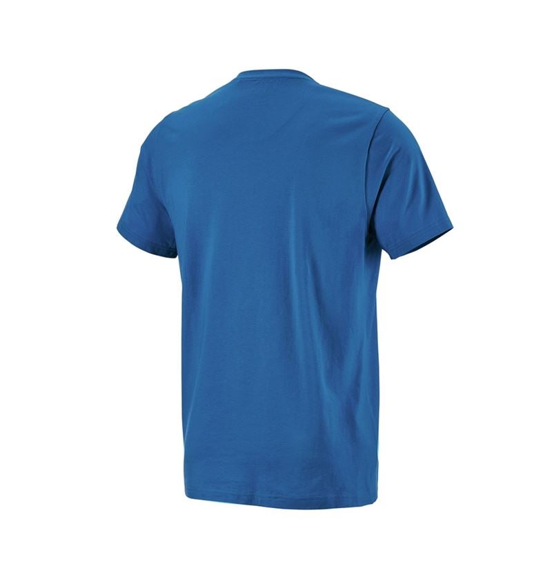 Kleding: e.s. T-Shirt strauss works + gentiaanblauw 1