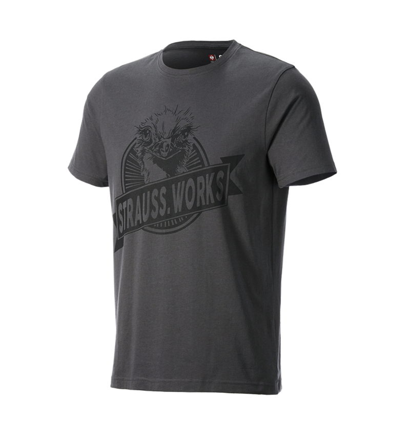 Hauts: T-shirt e.s.iconic works + gris carbone 4