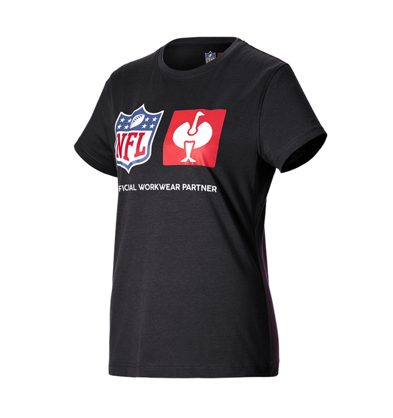 Bovenkleding: NFL T-Shirt cotton, ladies + zwart 3