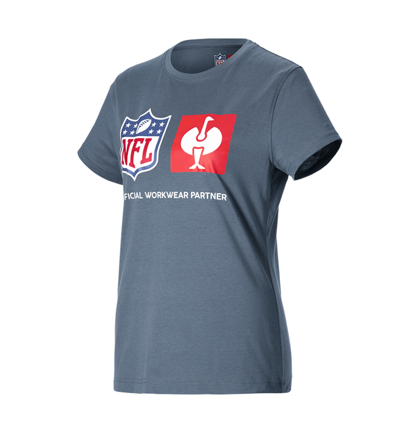 Kollaborationen: NFL T-Shirt cotton, ladies + oxidblau 3