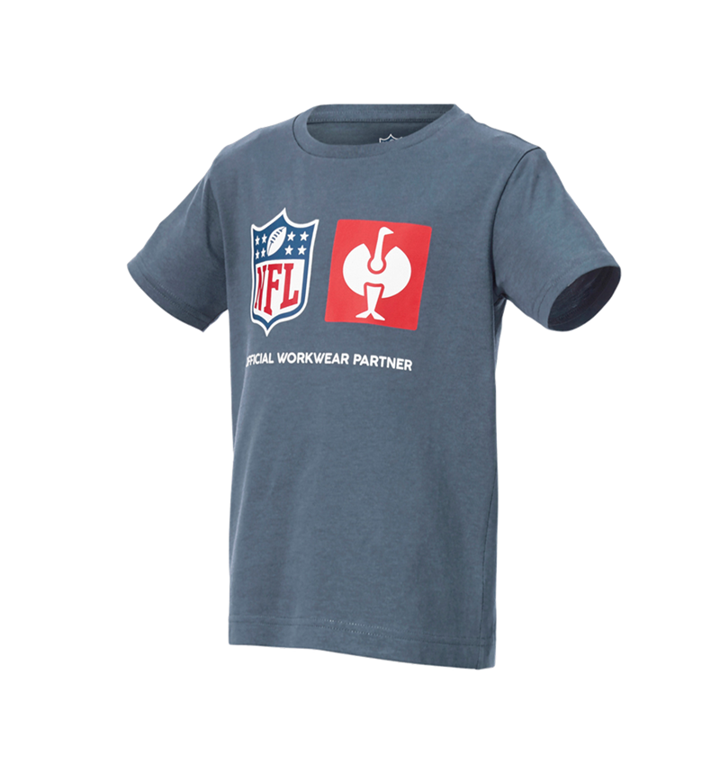 Kollaborationen: NFL T-Shirt cotton, kids + oxidblau 3