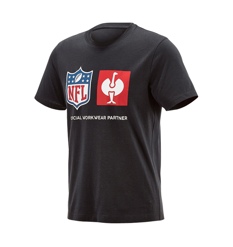 Collaborations: NFL T-Shirt cotton + noir 6