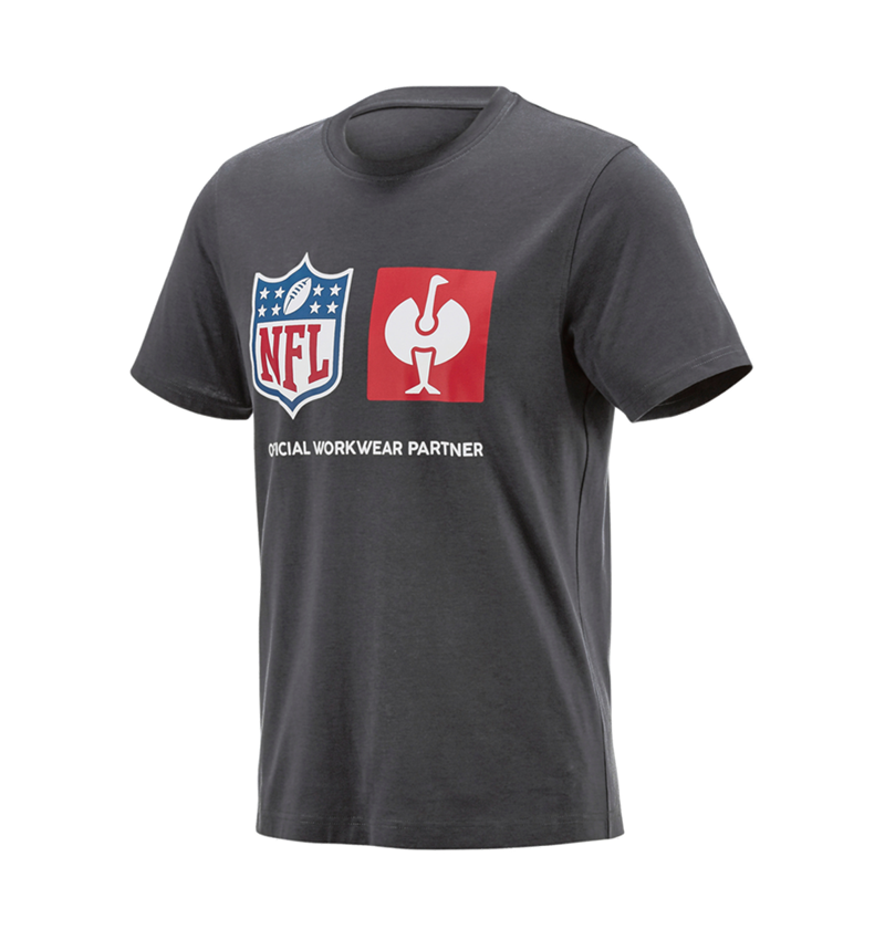 Vêtements: NFL T-Shirt cotton + gris carbone 5