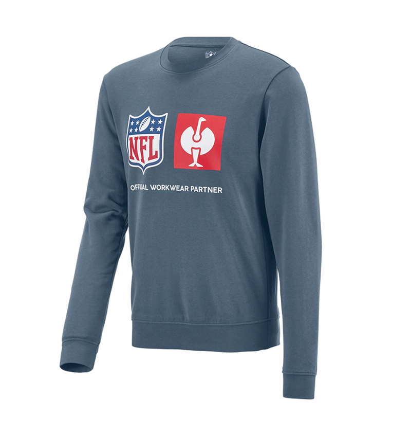 Samenwerkingen: NFL Sweatshirt cotton + oxideblauw 5