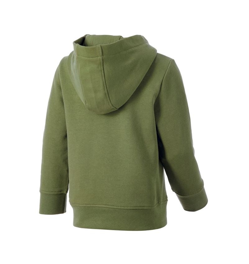 Bovenkleding: Hoody-Sweatshirt e.s.iconic works, kinderen + berggroen 6