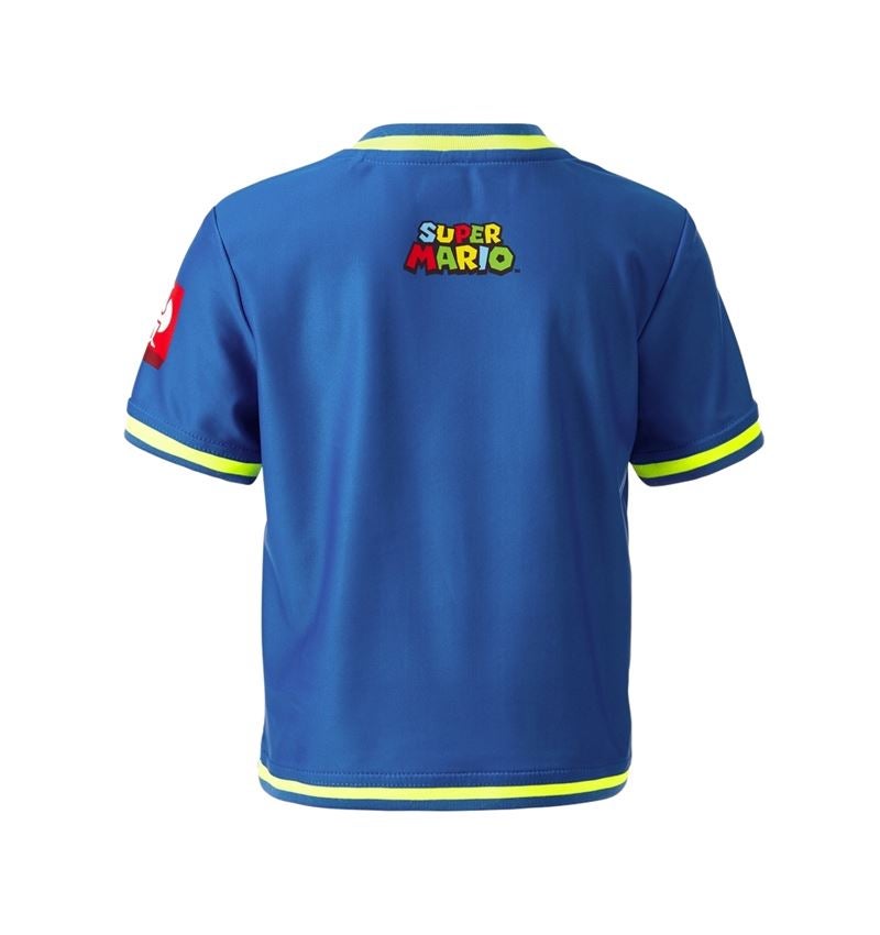 Samenwerkingen: Super Mario Functionele-T-shirt, kinderen + gentiaanblauw 4