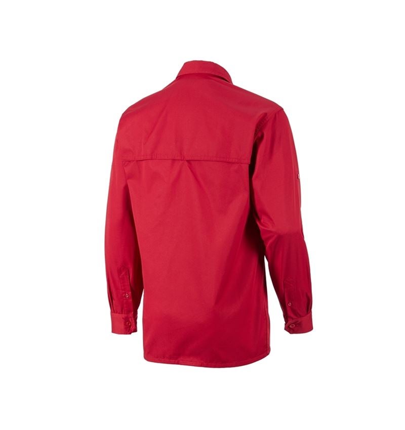 Bovenkleding: Werkhemden e.s.classic, lange mouw + rood 1