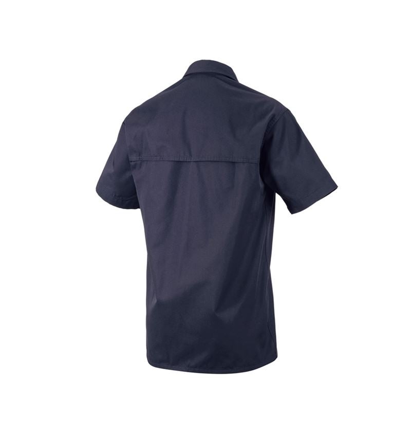 Bovenkleding: Werkhemden e.s.classic, korte mouw + donkerblauw 3