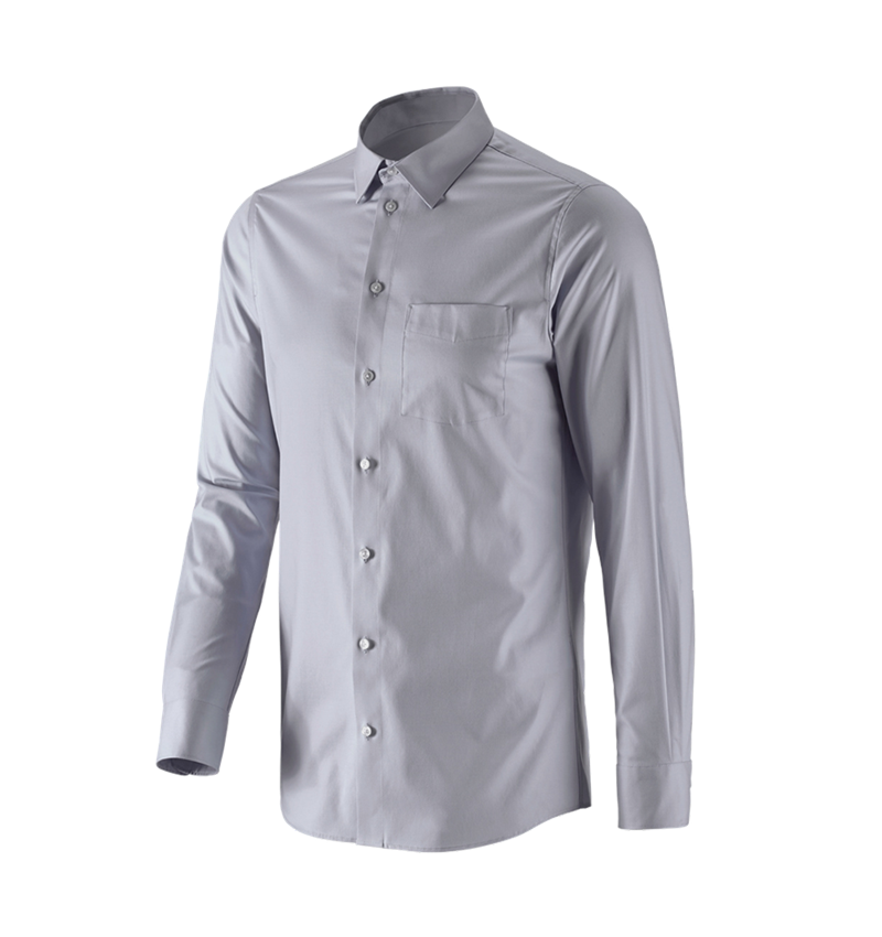 Bovenkleding: e.s. Business overhemd cotton stretch, slim fit + nevelgrijs 4