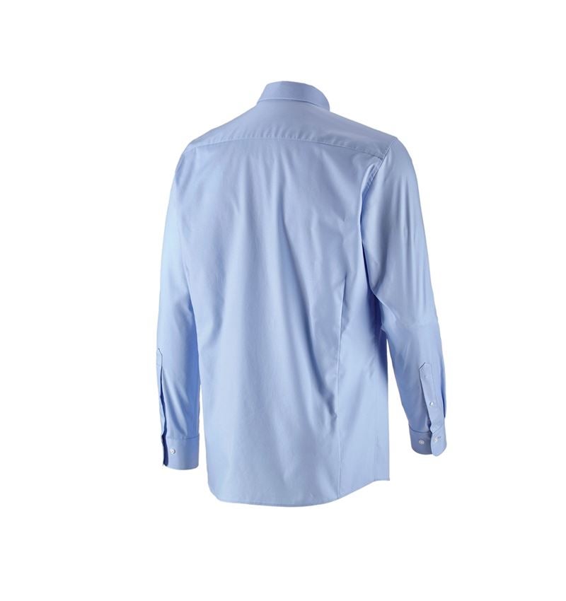 Thèmes: e.s. Chemise de travail cotton stretch regular fit + bleu glacial 5