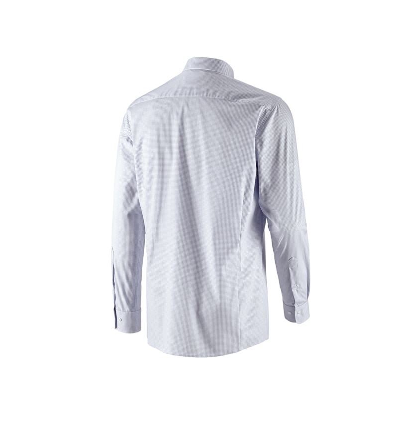 Onderwerpen: e.s. Business overhemd cotton stretch, regular fit + nevelgrijs geruit 5