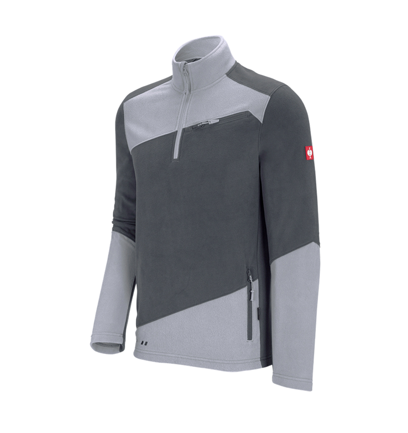 Froid: Pull en laine polaire e.s.motion 2020 + anthracite/platine 2