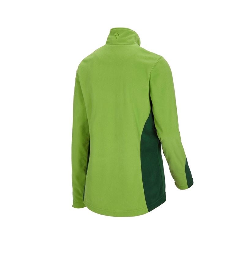 Shirts & Co.: Fleece Troyer e.s.motion 2020, Damen + grün/seegrün 3