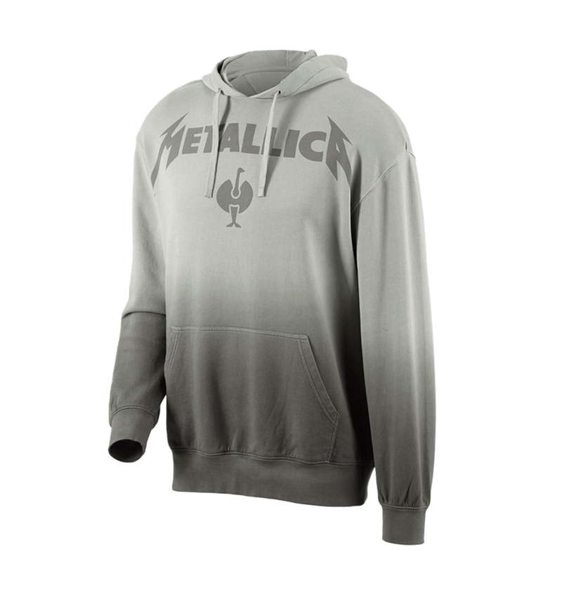 Bovenkleding: Metallica cotton hoodie, men + magneetgrijs/graniet 3