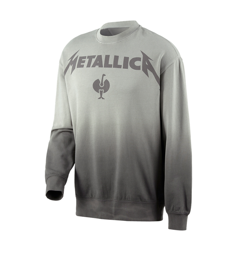 Collaborations: Metallica cotton sweatshirt + gris magnétique/granit 3