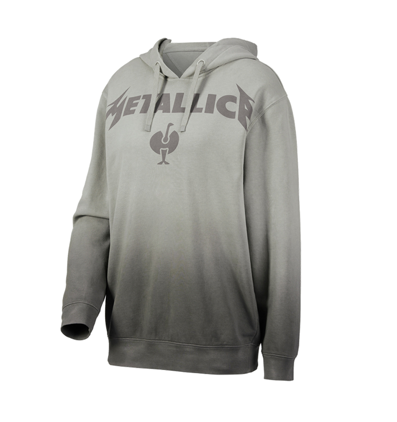 Samenwerkingen: Metallica cotton hoodie, ladies + magneetgrijs/graniet 3
