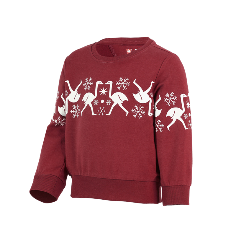 Cadeau-ideeën: e.s. Noors sweatshirt, kinderen + bordeauxrood 2