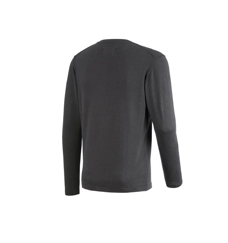 Bovenkleding: Gebreide pullover e.s.iconic + carbongrijs 9