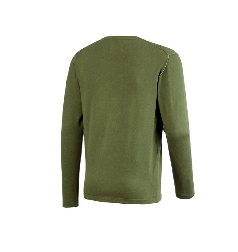 Bovenkleding: Gebreide pullover e.s.iconic + berggroen 8