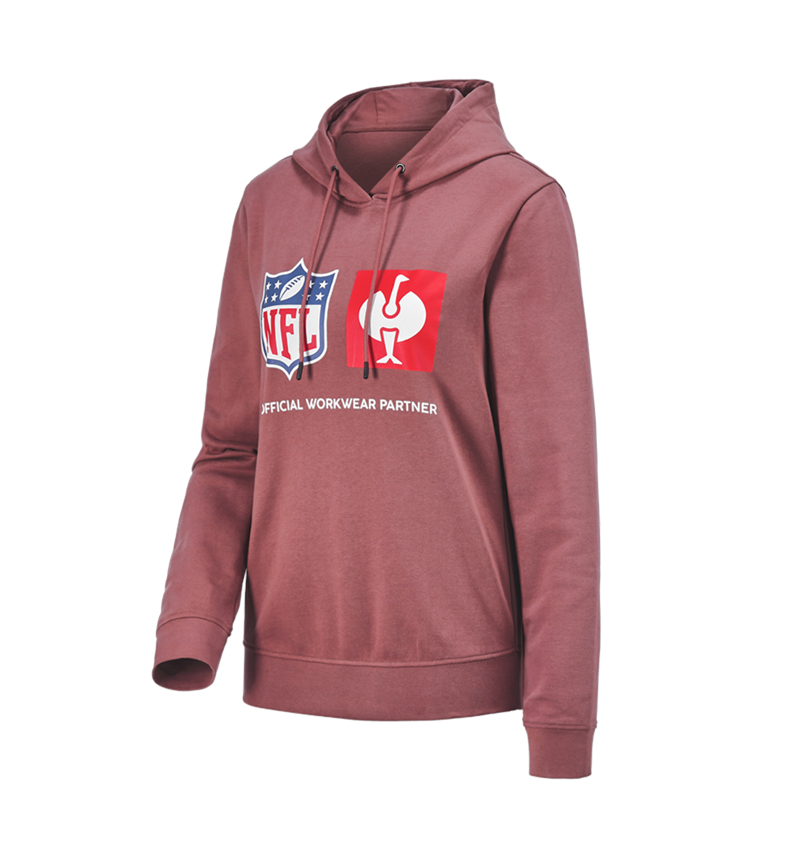 Collaborations: NFL Hoodie cotton, ladies + rouge oxyde 7