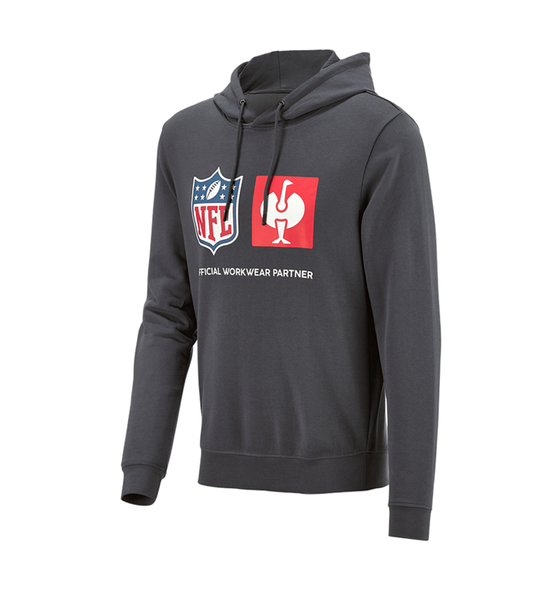 Vêtements: NFL Hoodie cotton + gris carbone 5