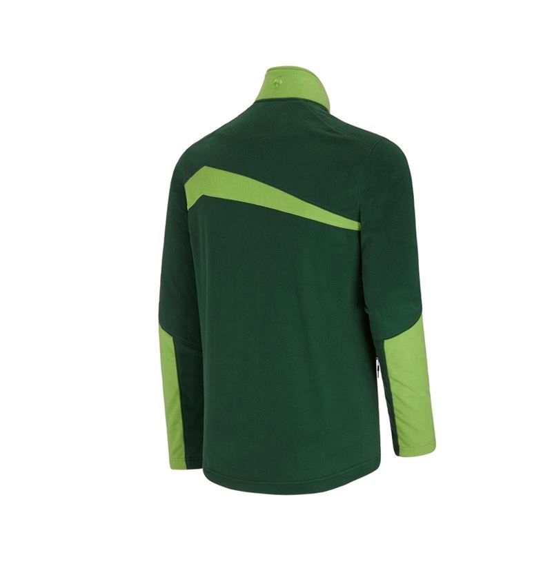 Installateur / Klempner: Fleece Jacke e.s.motion 2020 + grün/seegrün 3
