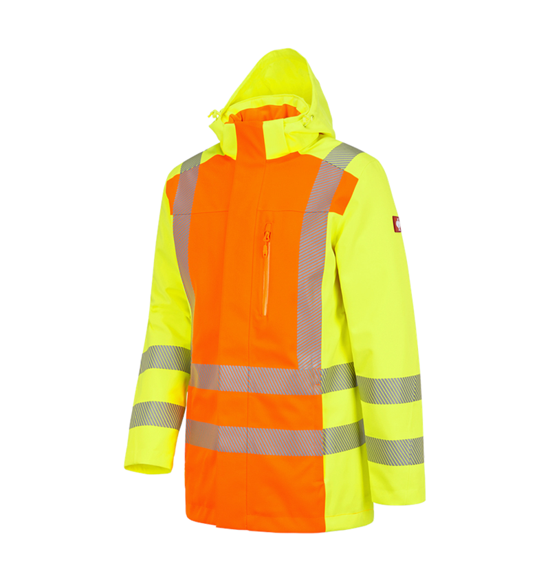 Vestes de travail: Parka de fonction signalisation e.s.motion 2020 + orange fluo/jaune fluo 2