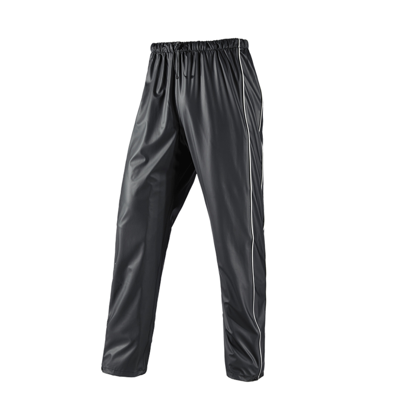 Hosen: Regenhose flexactive + schwarz 2