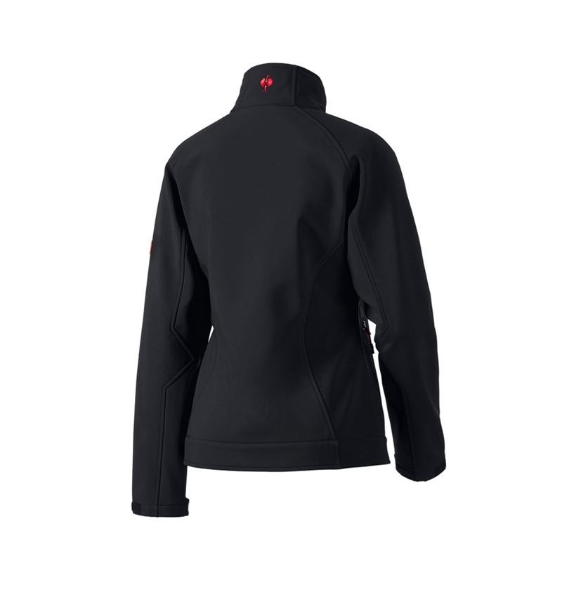 Installateurs / Plombier: Veste Softshell dryplexx® softlight, femmes + noir 3