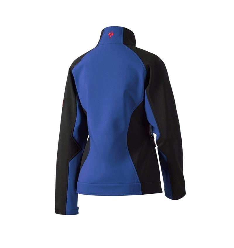 Installateurs / Plombier: Veste Softshell dryplexx® softlight, femmes + bleu royal/noir 3