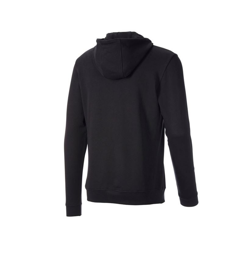 Bovenkleding: Hoody-Sweatshirt e.s.iconic works + zwart 5