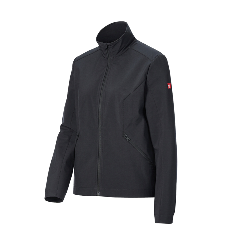 Vestes de travail: Veste Softshell e.s.trail pure, femmes + noir 5