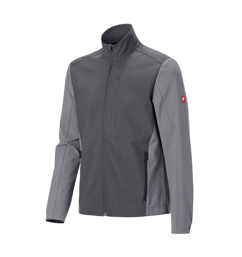 Jacken: Softshelljacke e.s.trail pure + carbongrau/basaltgrau 11