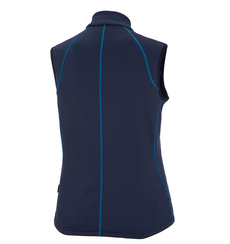Loodgieter / Installateurs: Bodywarmer thermo stretch e.s.motion 2020, dames + donkerblauw/atol 3