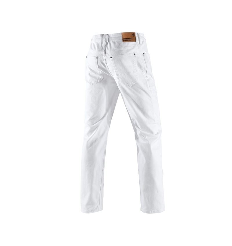 Loodgieter / Installateurs: e.s. 7-pocket-jeans + wit 3