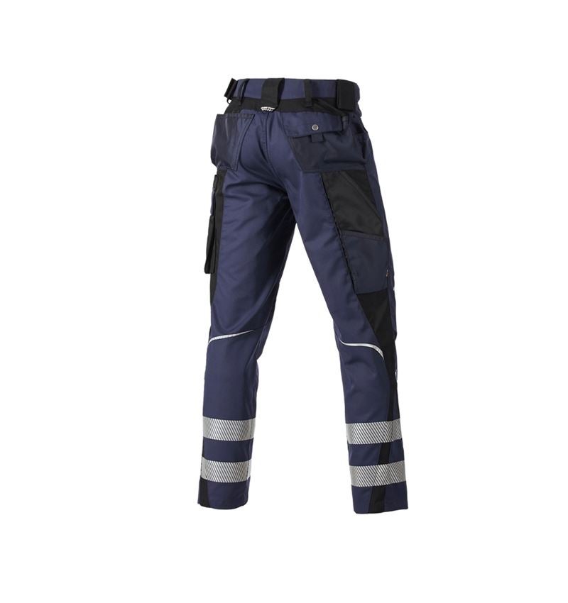 Werkbroeken: Werkbroek Secure + donkerblauw/zwart 1