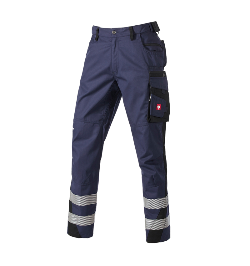 Werkbroeken: Werkbroek Secure + donkerblauw/zwart