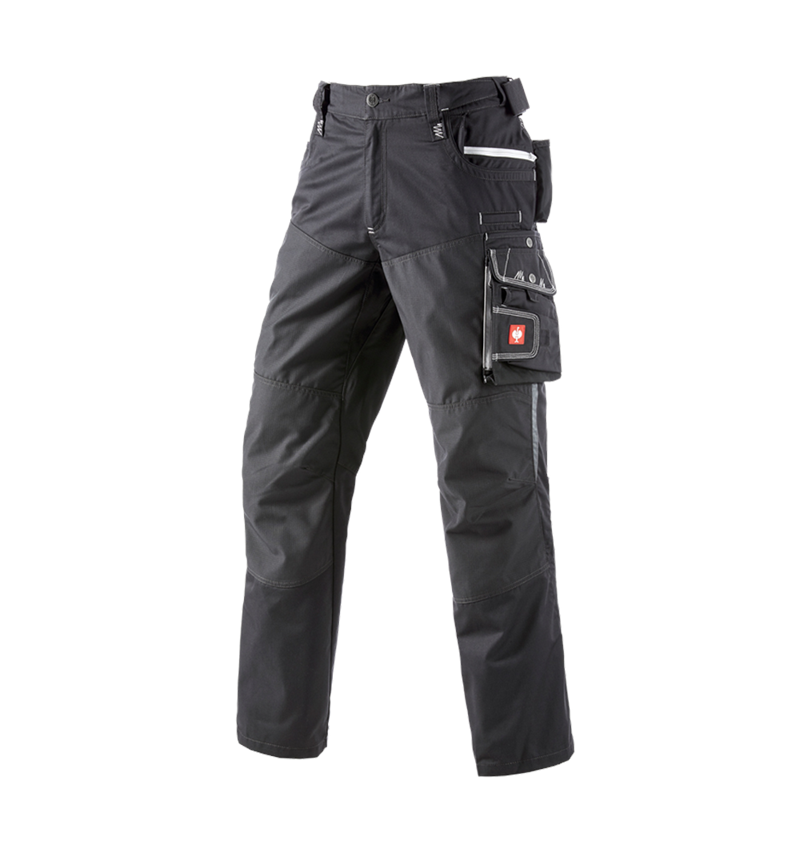 Pantalons de travail: Pantalon à taille élastique e.s.motion d’été + goudron/graphite/ciment 2