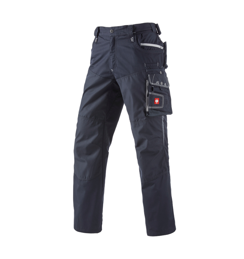 Pantalons de travail: Pantalon à taille élastique e.s.motion d’été + saphir/ciment 2