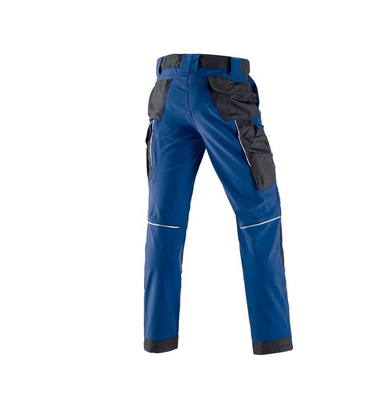 Horti-/ Sylvi-/ Agriculture: Fonct. pantalon à taille élast. e.s.dynashield + bleu royal/noir 3